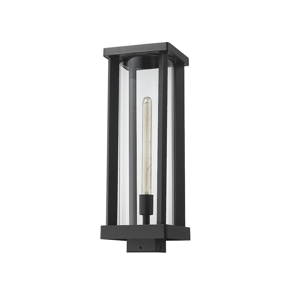 Z-Lite 1 Light Outdoor Post Mount Fixture. Picture 5