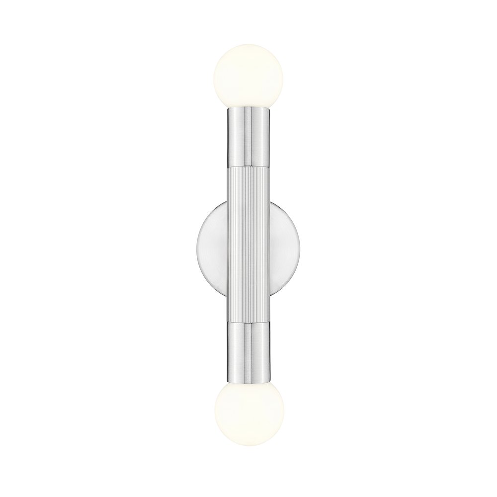 Z-Lite Stari 2 Light Wall Sconce in Brushed Nickel color, Steel frame. Picture 2