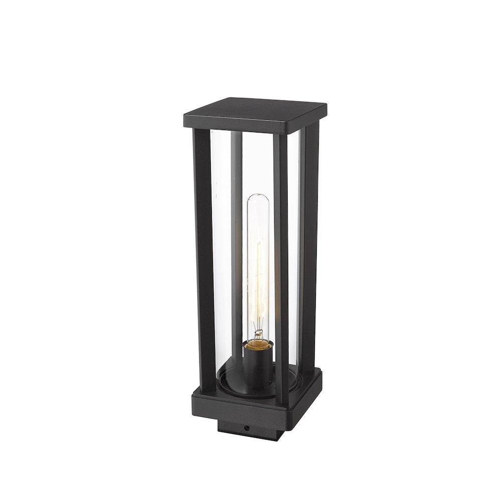 Z-Lite 1 Light Outdoor Post Mount Fixture. Picture 3