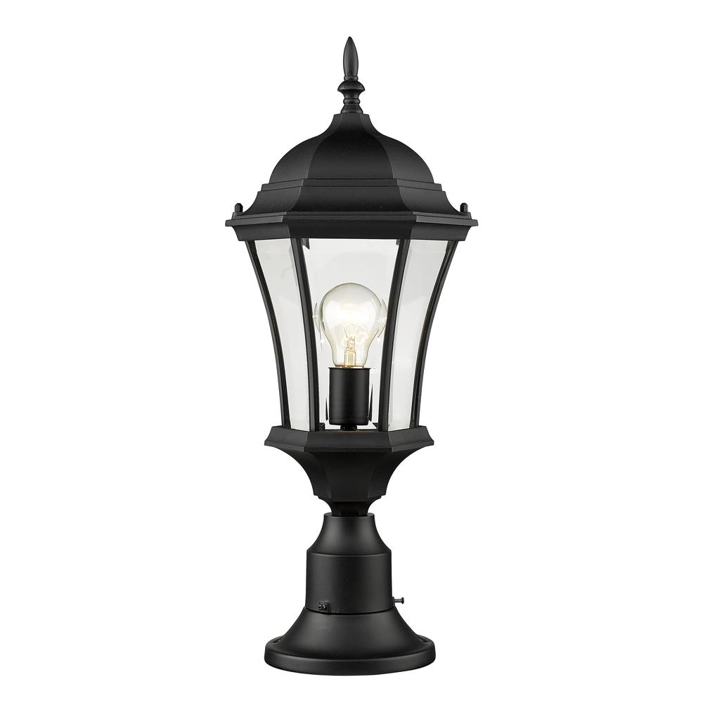 1 Light Outdoor Pier Mounted Fixture. Picture 1