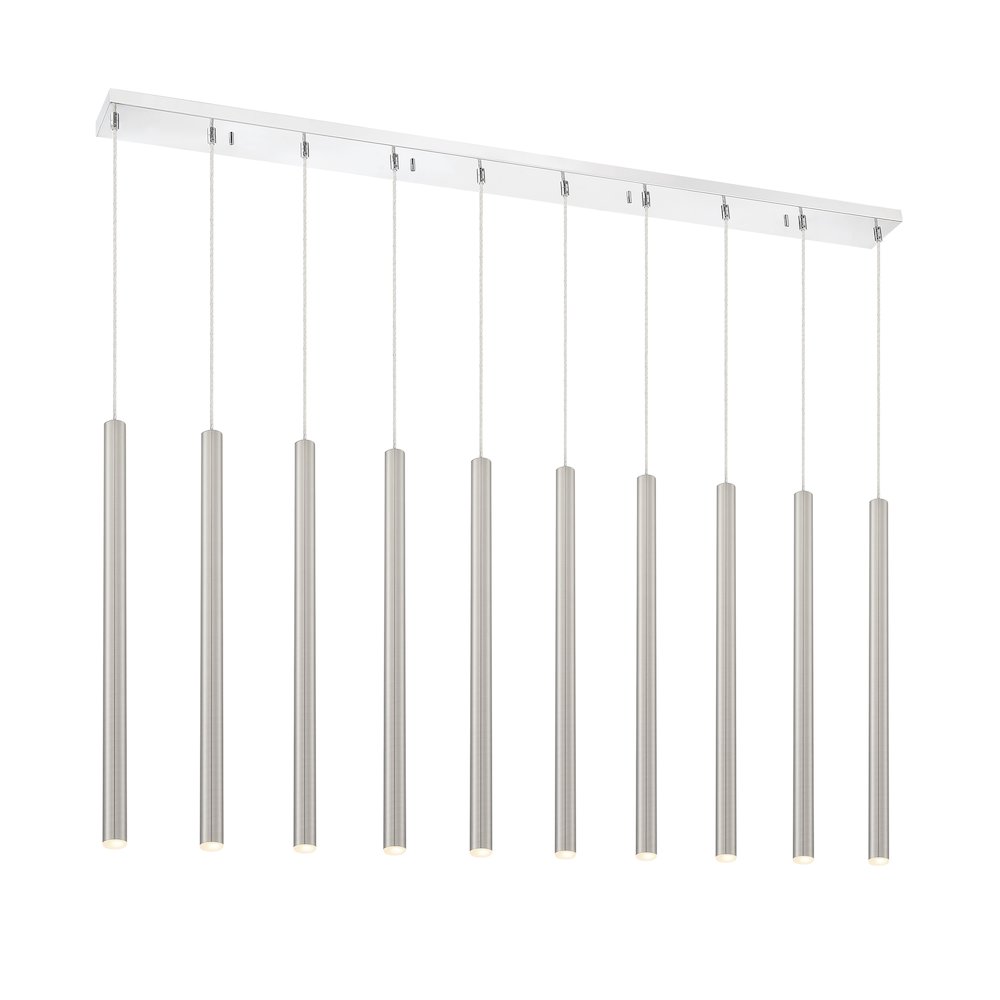 Z-Lite 10 Light Linear Chandelier. Picture 1