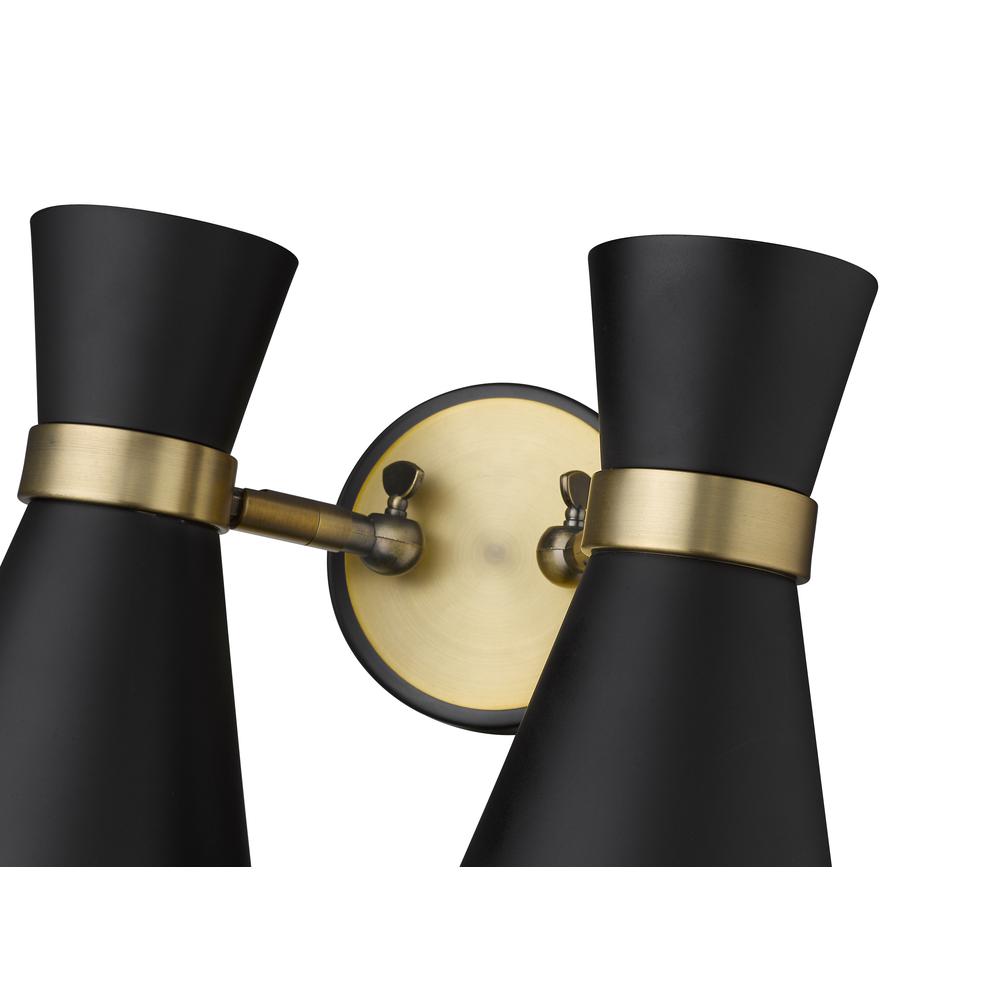 2 Light Wall Sconce. Picture 4