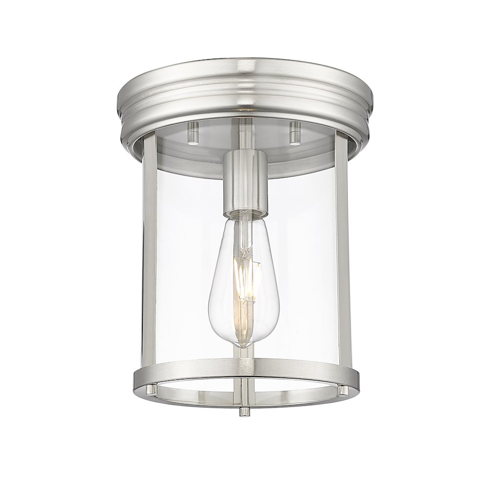 Z-Lite 1 Light Flush Mount. Picture 2