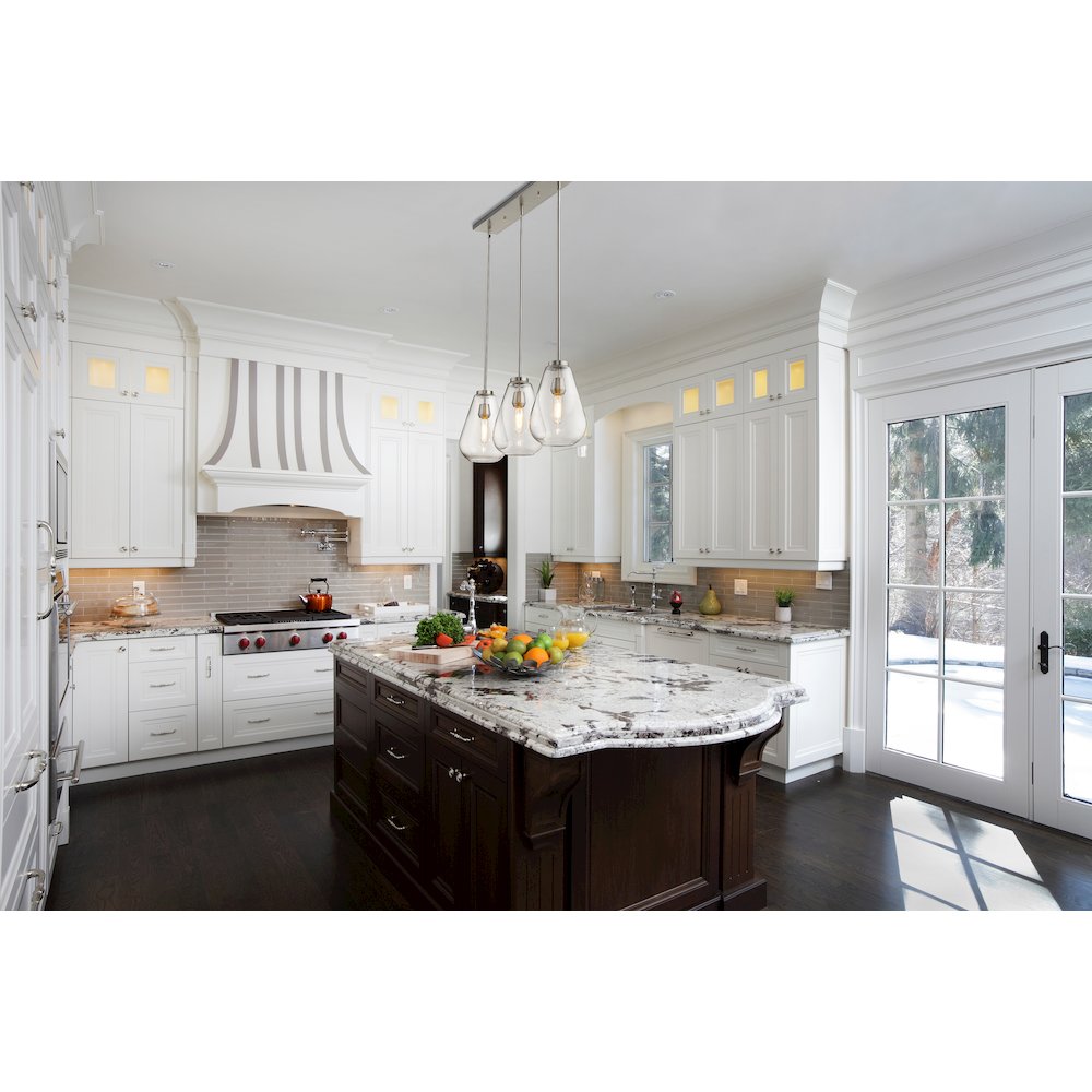 Z-Lite 3 Light Linear Chandelier. Picture 7
