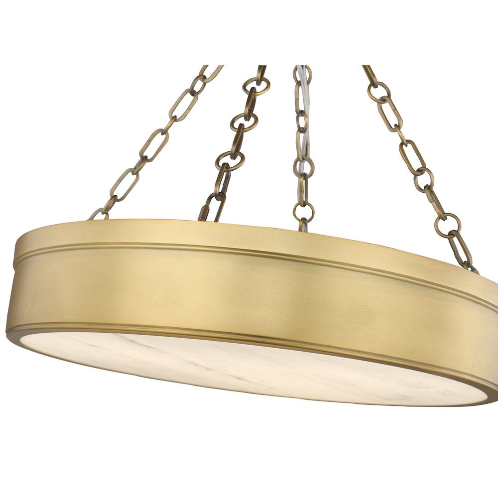Z-Lite 3 Light Semi Flush Mount. Picture 4