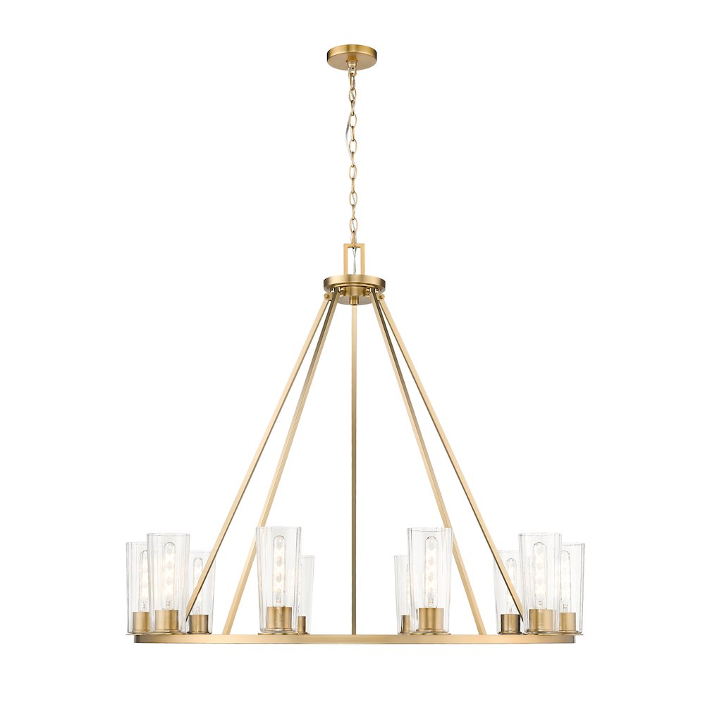 Z-Lite 10 Light Chandelier. Picture 1