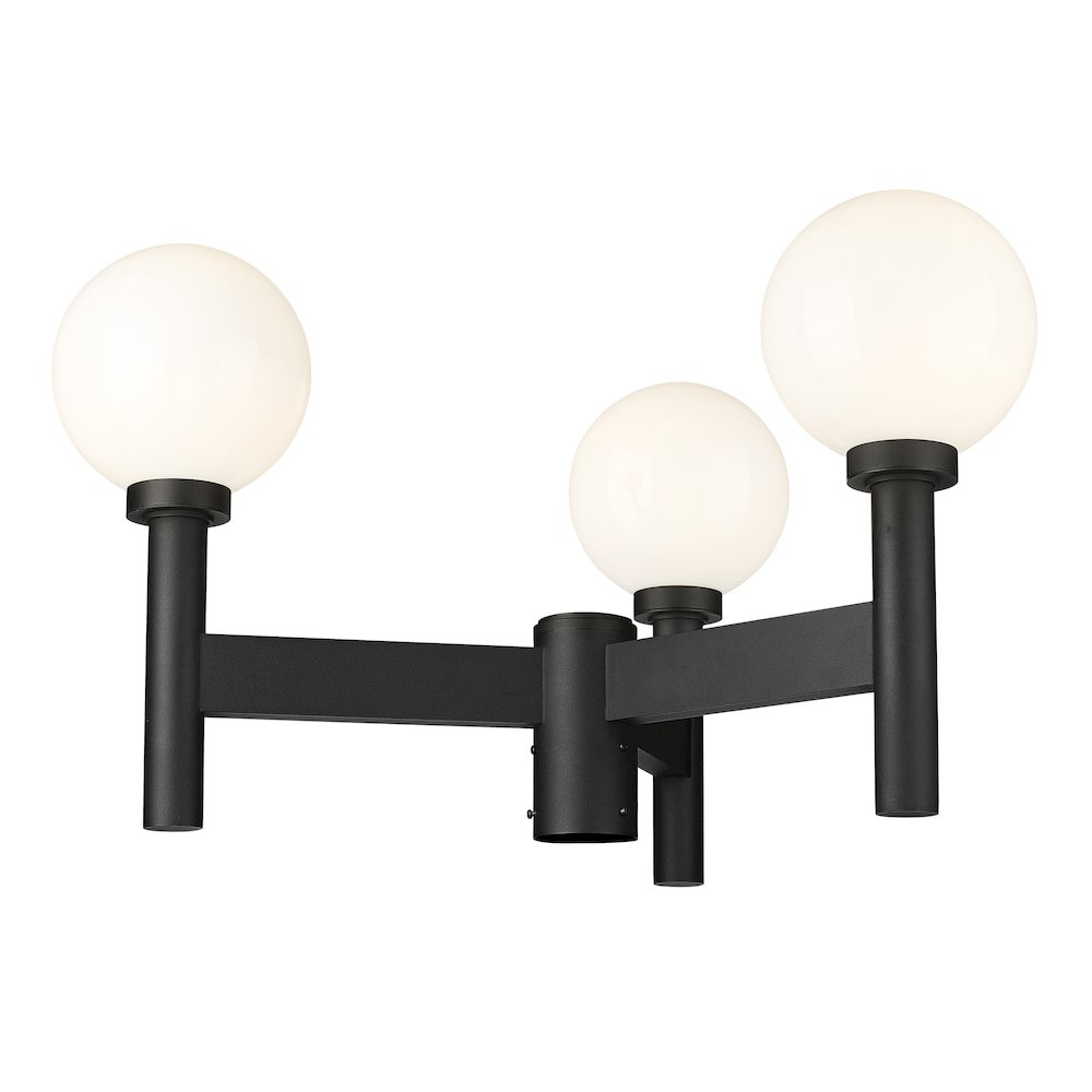 Z-Lite 3 Light Outdoor Post Mount Fixture. Picture 3