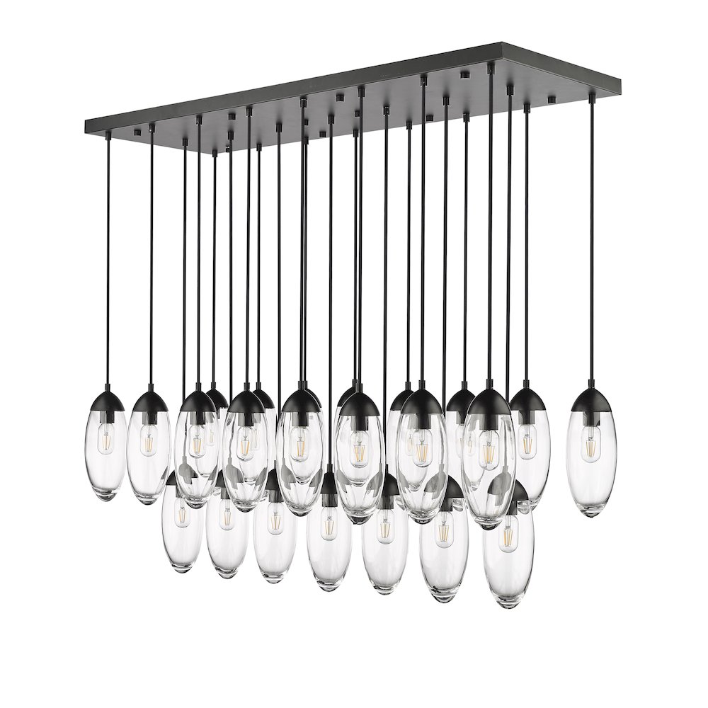 Z-Lite 23 Light Linear Chandelier. Picture 5