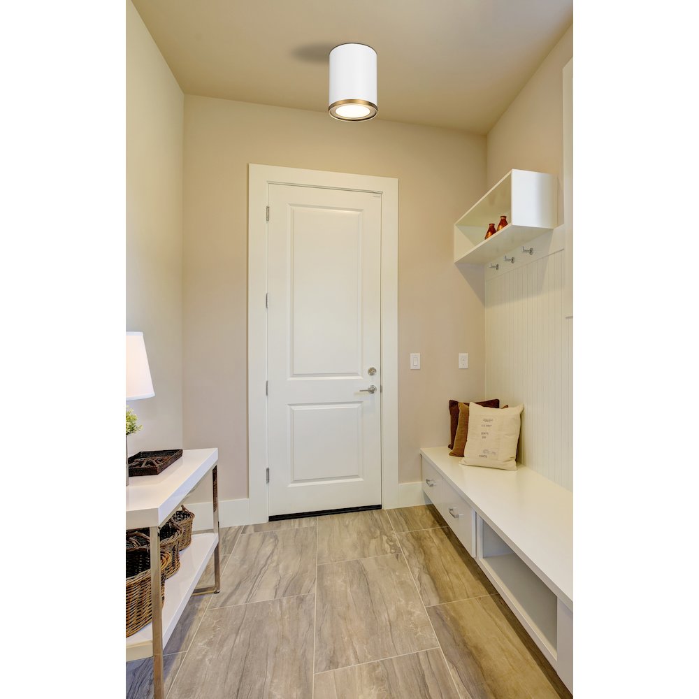 Z-Lite 1 Light Flush Mount. Picture 7