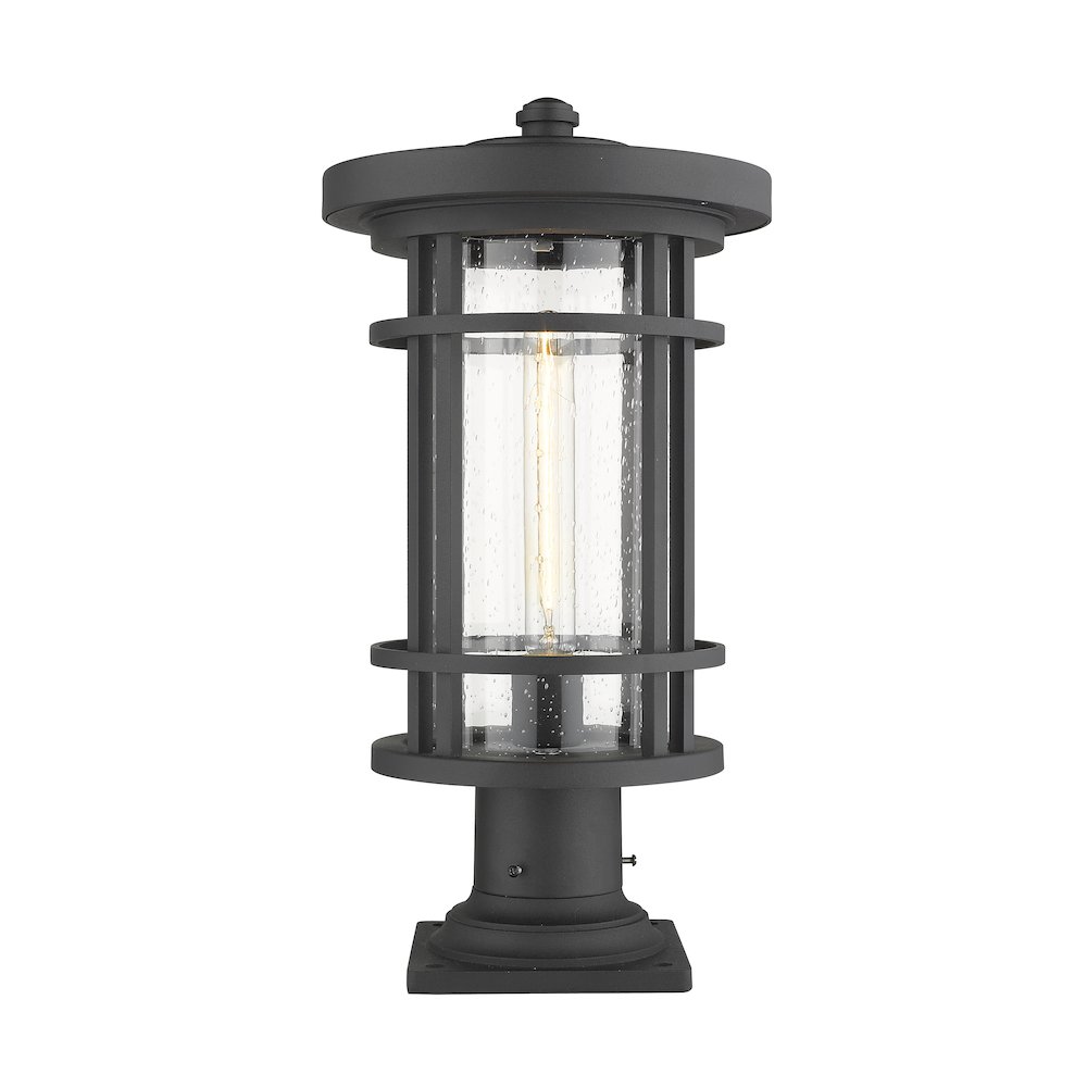 Z-Lite 1 Light Outdoor Pier Mounted Fixture. Picture 1