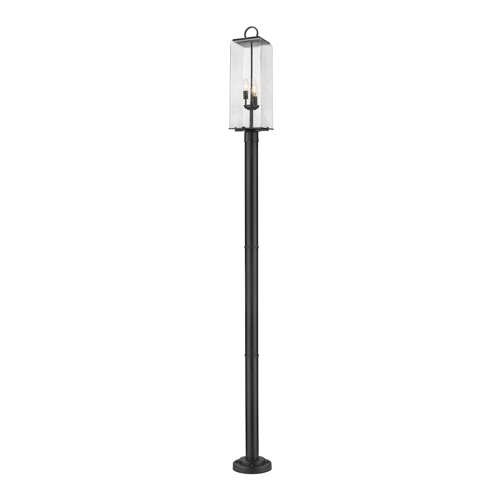 Z-Lite 3 Light Outdoor Post Mounted Fixture. Picture 2