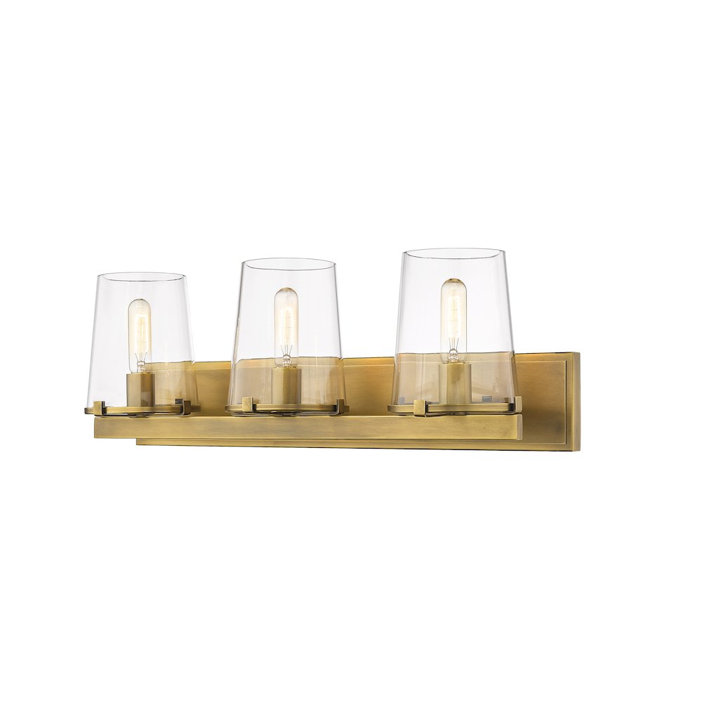 Z-Lite 3 Light Vanity. Picture 1