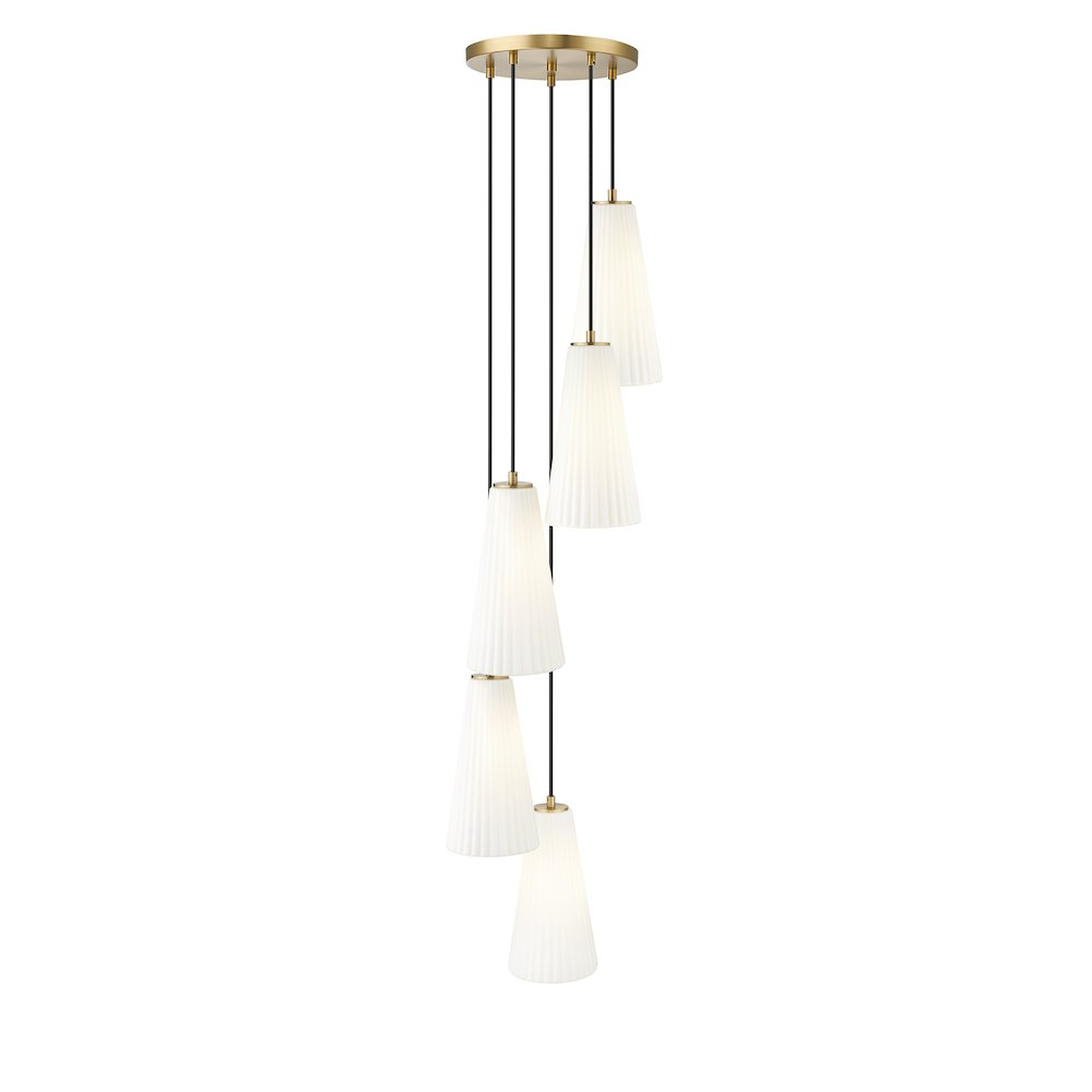 Z-Lite 5 Light Chandelier. Picture 2
