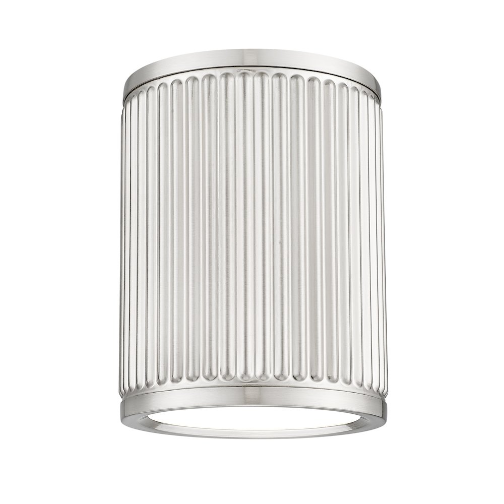 Z-Lite 1 Light Flush Mount. Picture 1