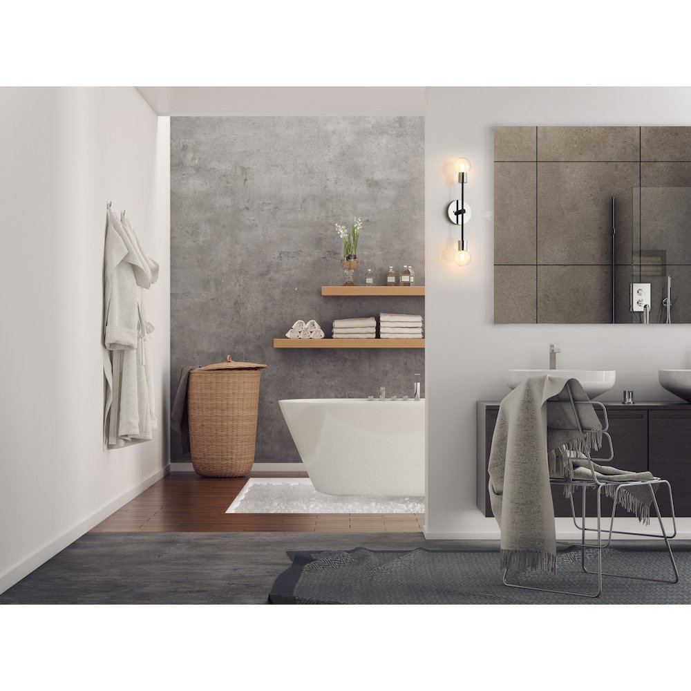 Z-Lite 2 Light Wall Sconce. Picture 6