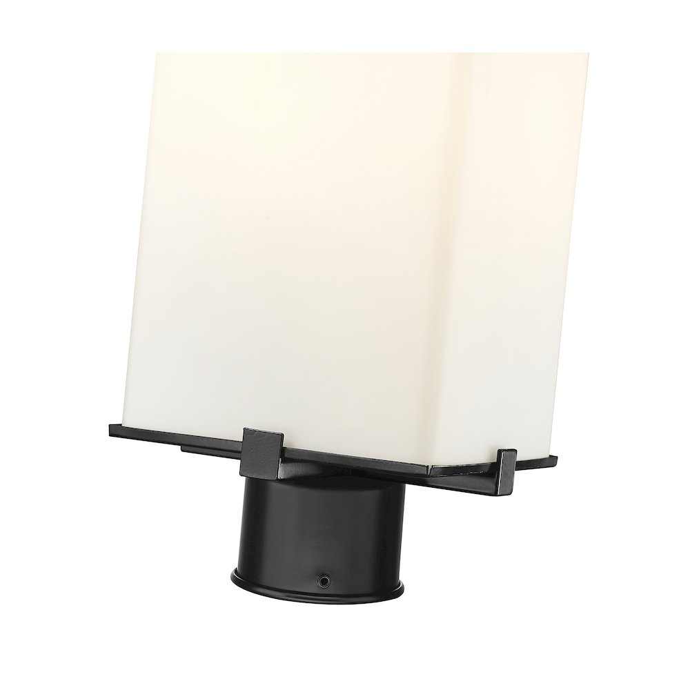 Z-Lite 2 Light Outdoor Post Mount Fixture. Picture 4