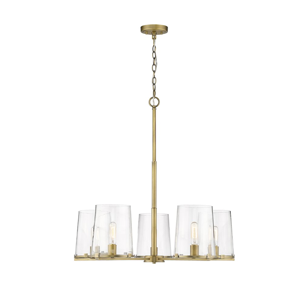 Z-Lite 5 Light Chandelier. Picture 2