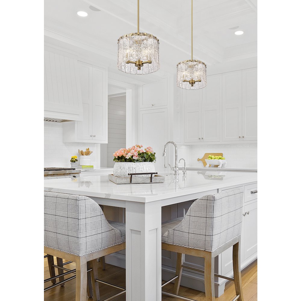 Z-Lite 3 Light Pendant. Picture 7