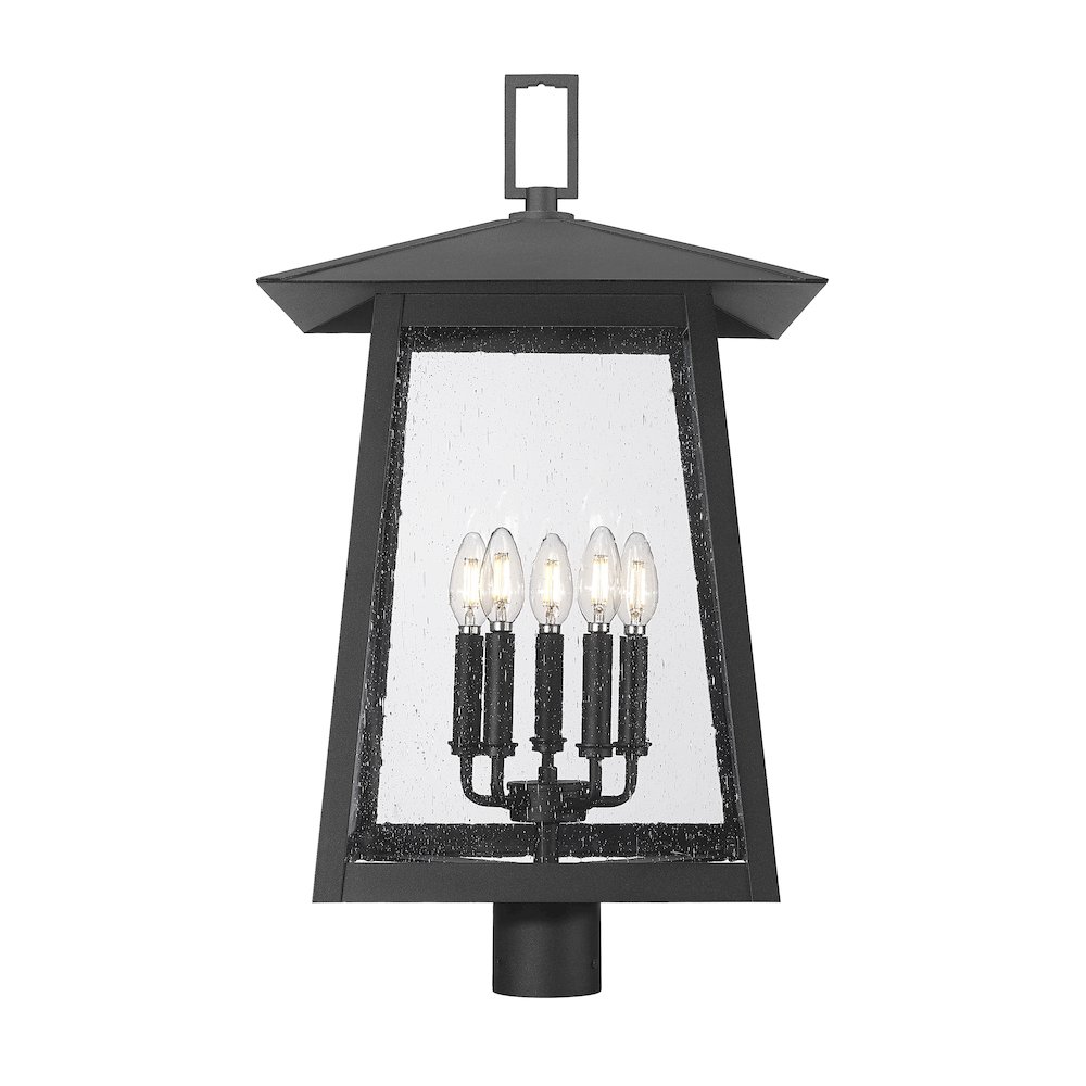 Z-Lite 5 Light Outdoor Post Mount Fixture. Picture 2
