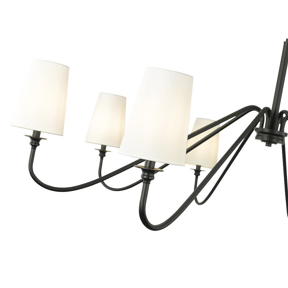 Z-Lite 8 Light Chandelier. Picture 4