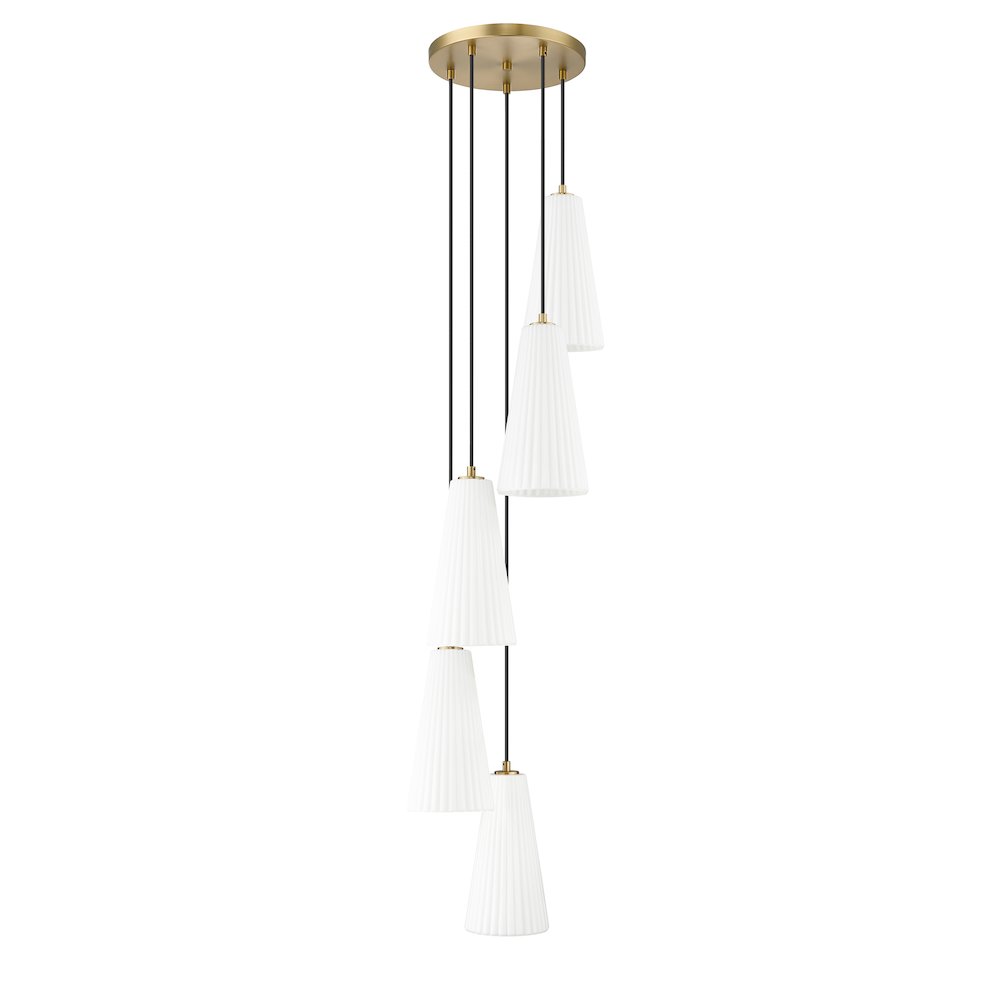 Z-Lite 5 Light Chandelier. Picture 5