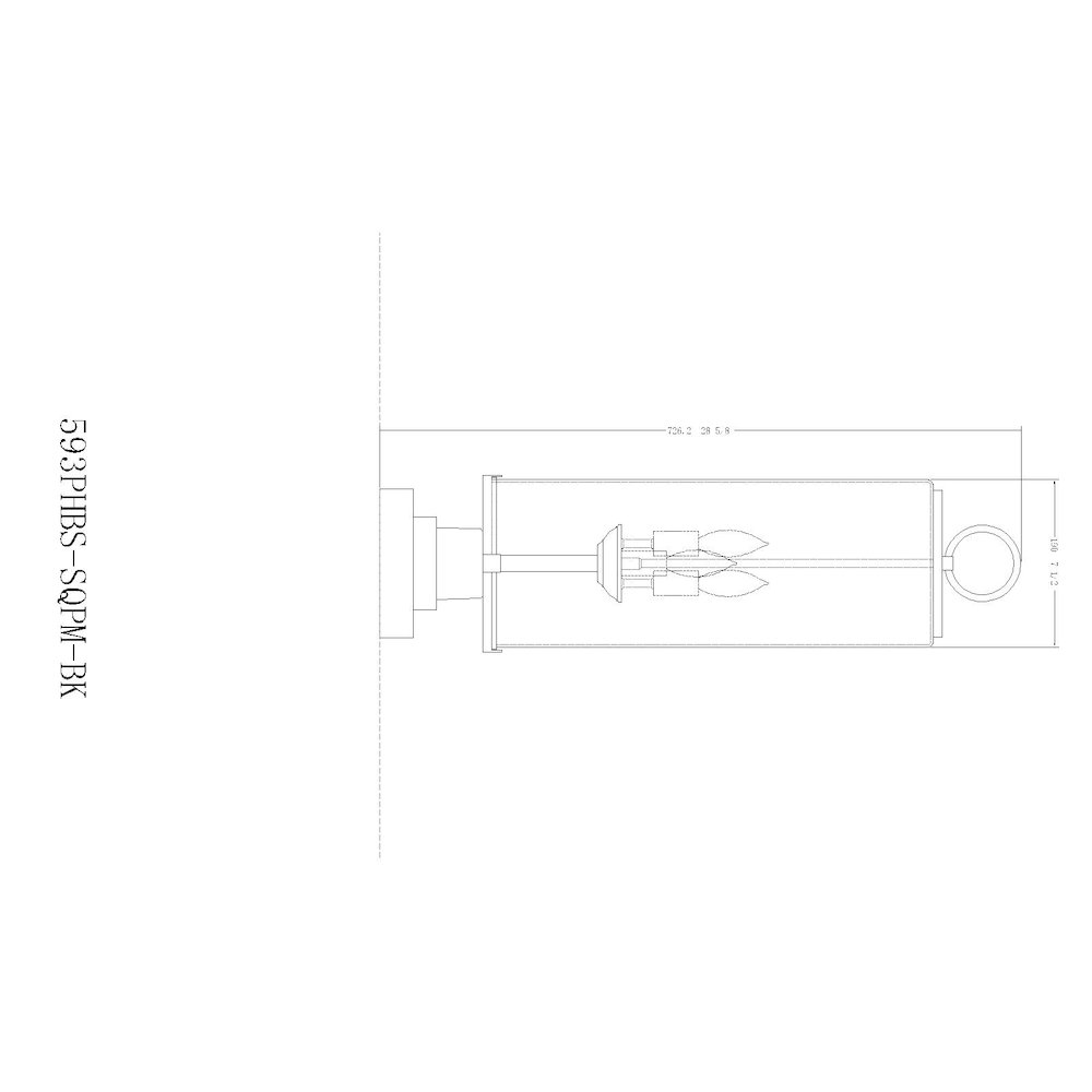 Z-Lite 3 Light Outdoor Pier Mounted Fixture. Picture 8