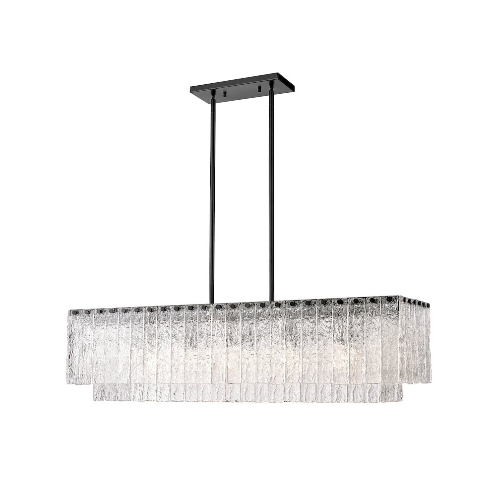 Z-Lite 5 Light Linear Chandelier. Picture 1