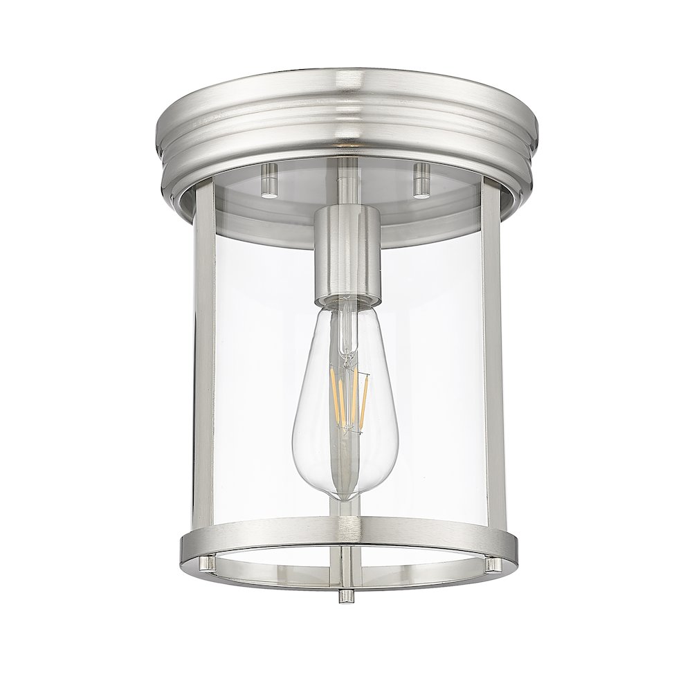 Z-Lite 1 Light Flush Mount. Picture 5