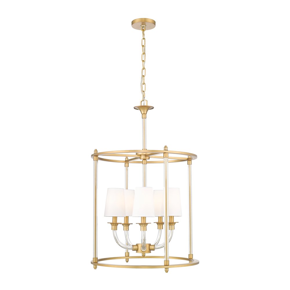 Z-Lite 5 Light Chandelier. Picture 1