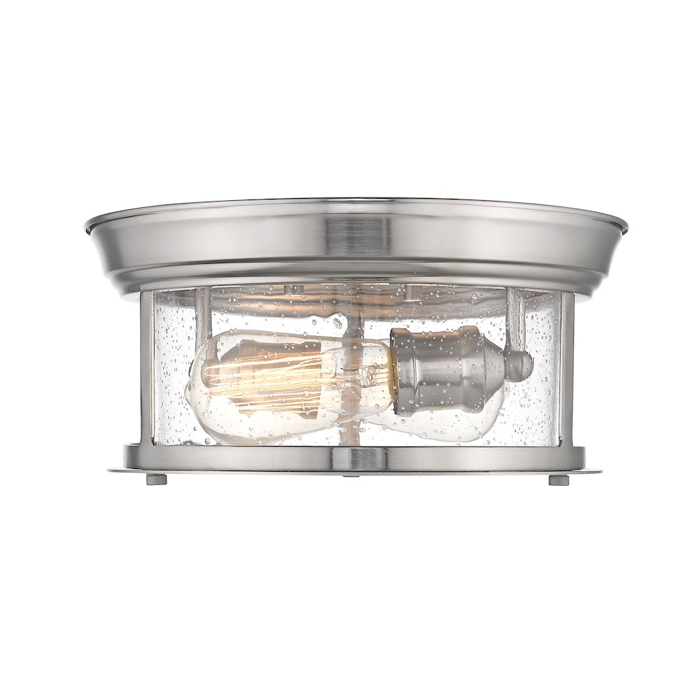 Z-Lite 2 Light Flush Mount. Picture 2