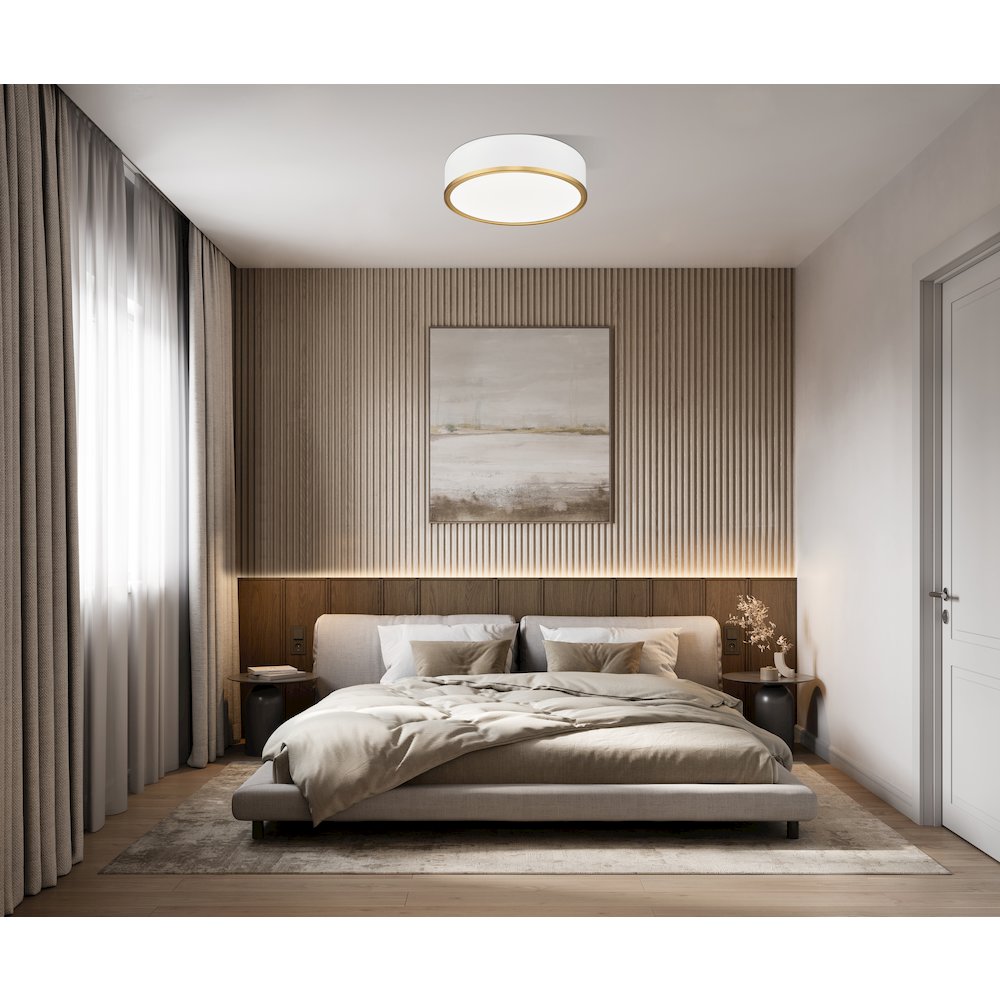 Z-Lite 1 Light Flush Mount. Picture 7