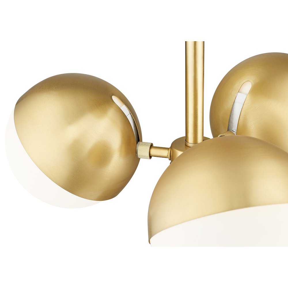 Z-Lite 3 Light Semi Flush Mount. Picture 4