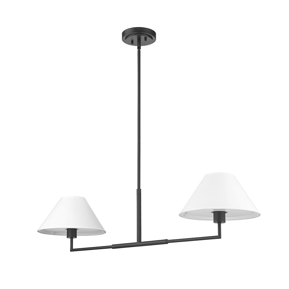 Z-Lite 2 Light Chandelier. Picture 5