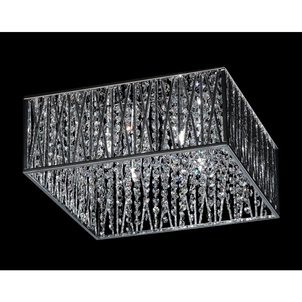 Z-Lite 4 Light Flush Mount. Picture 1