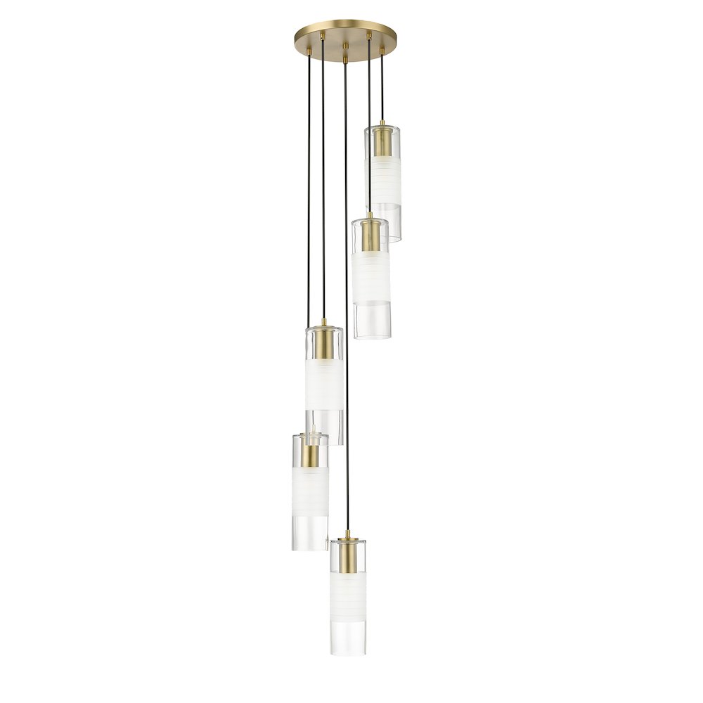 Z-Lite 5 Light Chandelier. Picture 5