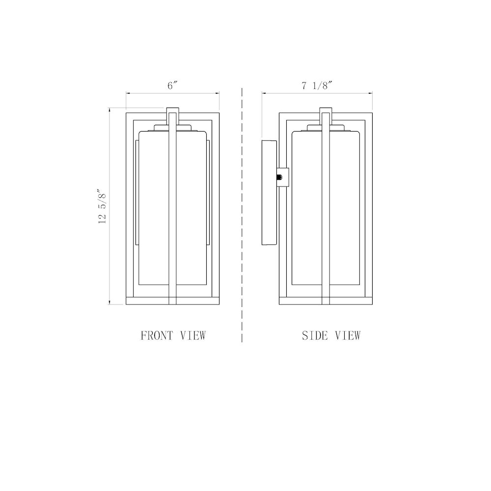 Z-Lite 1 Light Outdoor Wall Light. Picture 8