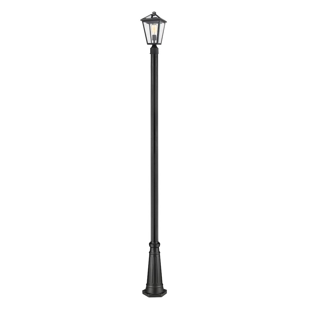 Z-Lite 1 Light Outdoor Post Mounted Fixture. Picture 1