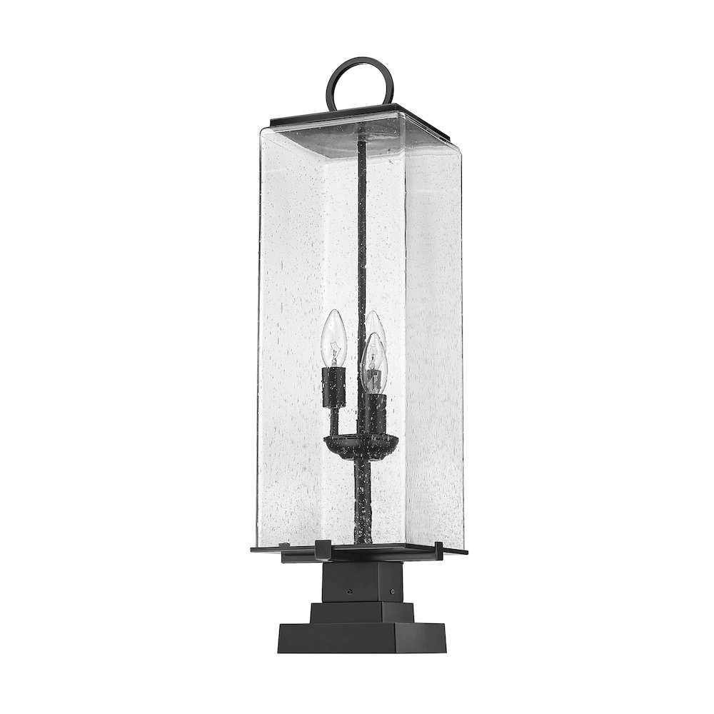 Z-Lite 3 Light Outdoor Pier Mounted Fixture. Picture 5