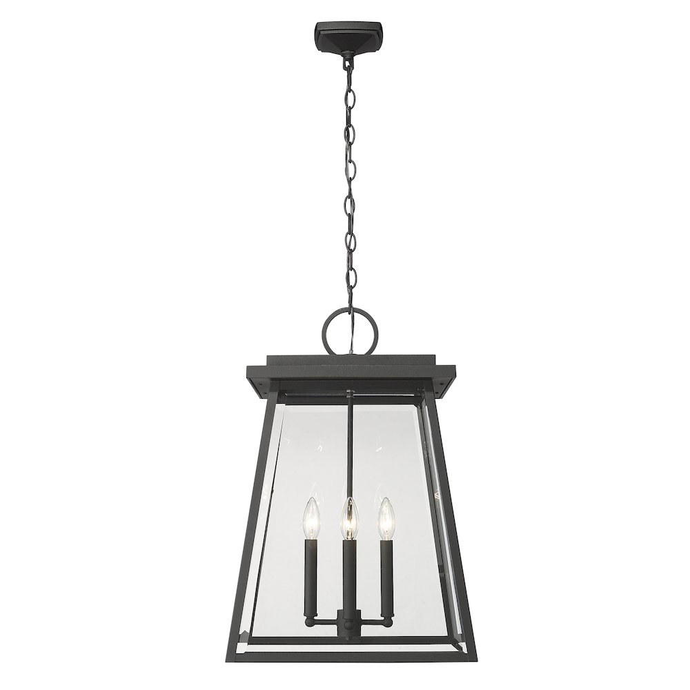Z-Lite 4 Light Outdoor Chain Mount Ceiling Fixture. Picture 2