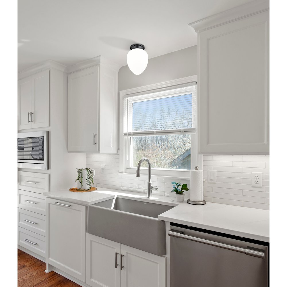 Z-Lite 1 Light Flush Mount. Picture 6