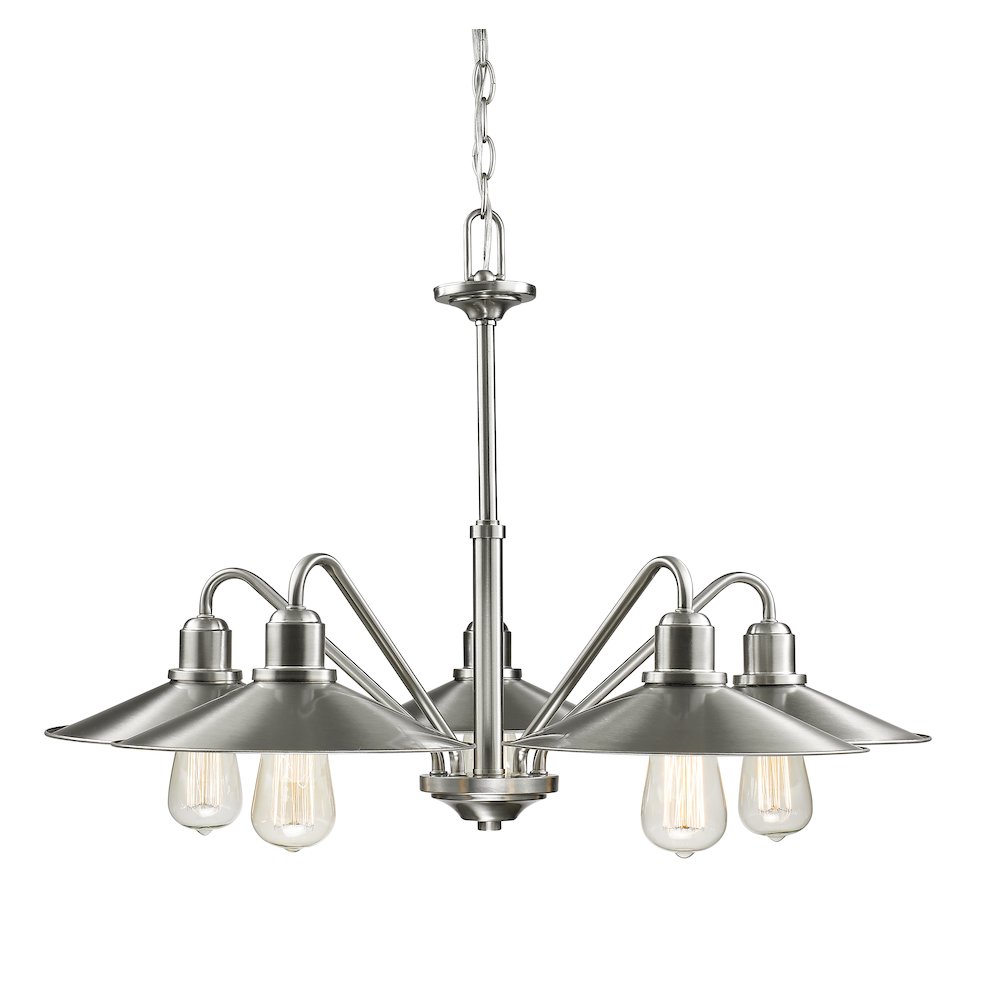 Z-Lite 5 Light Chandelier. Picture 1