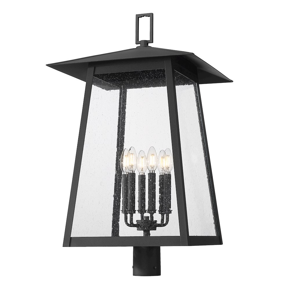 Z-Lite 6 Light Outdoor Post Mount Fixture. Picture 1
