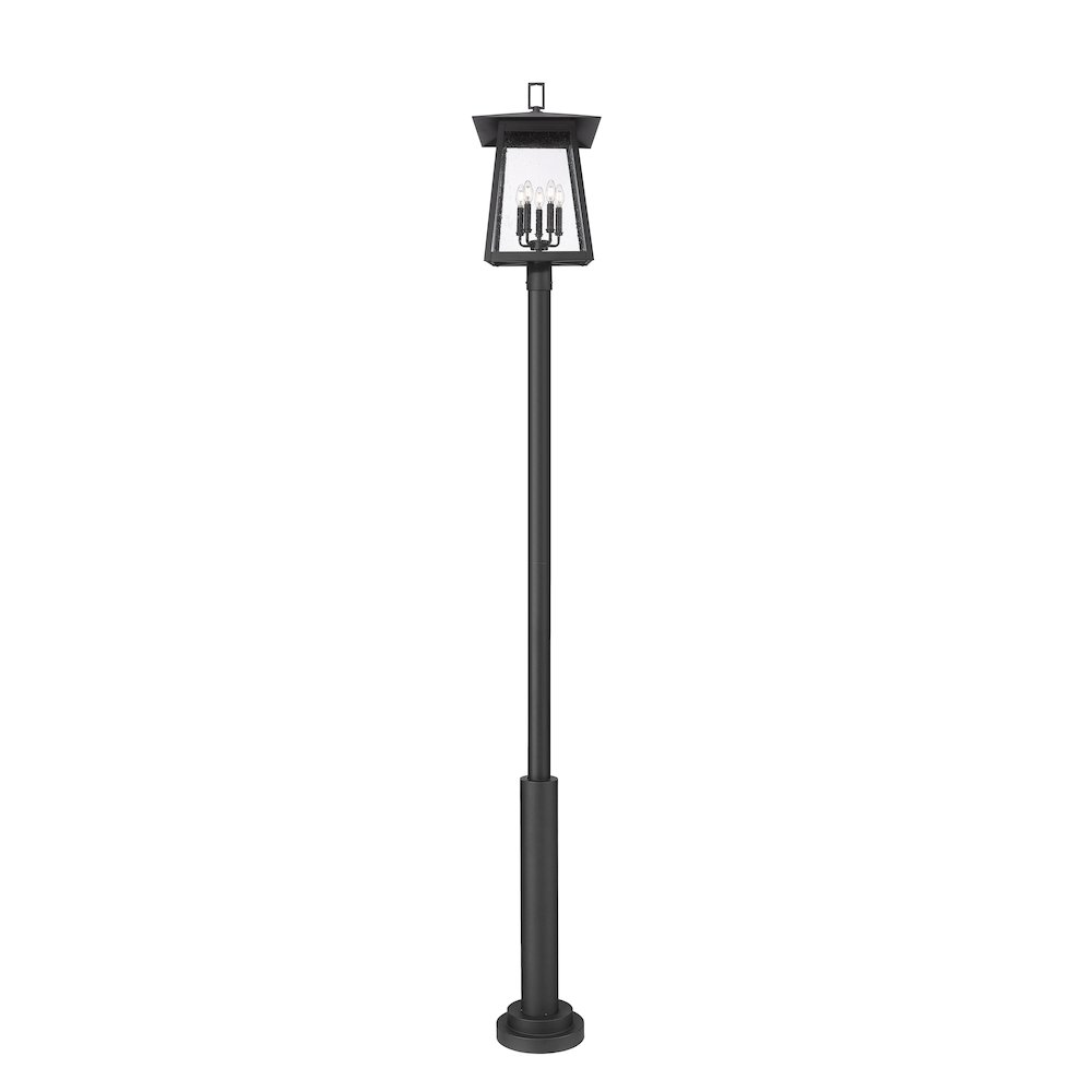 Z-Lite 5 Light Outdoor Post Mounted Fixture. Picture 3