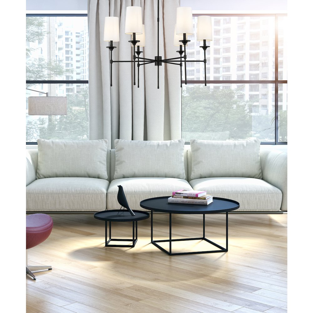 Z-Lite 6 Light Chandelier. Picture 6