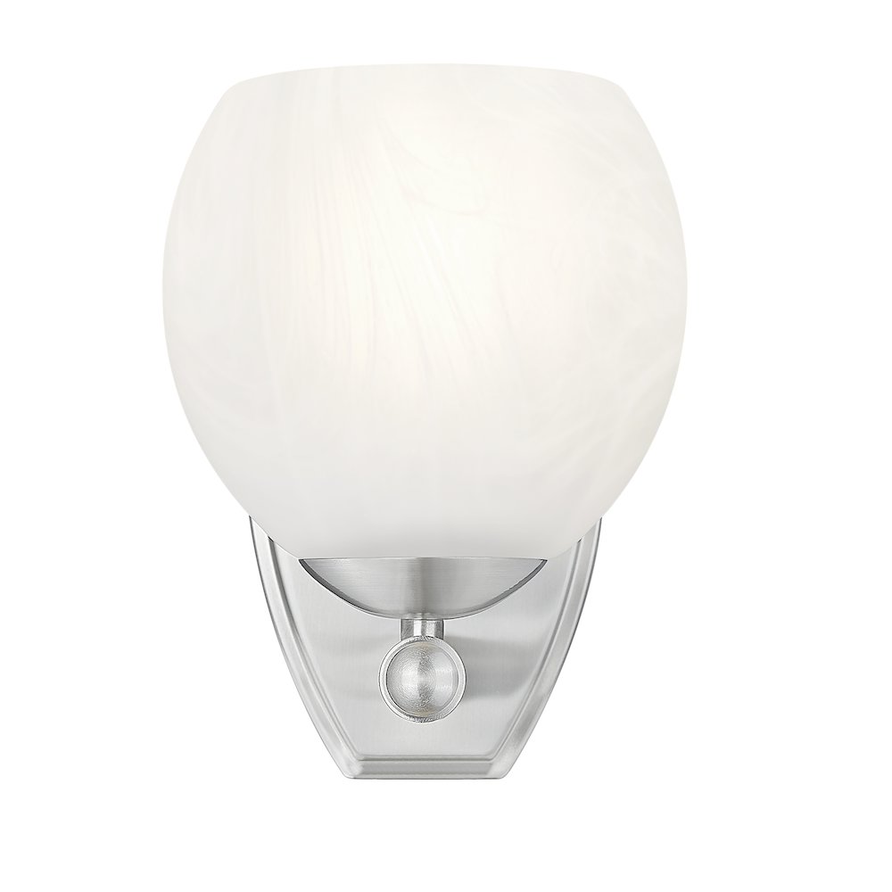 Z-Lite 1 Light Wall Sconce, Brushed Nickel. Picture 2