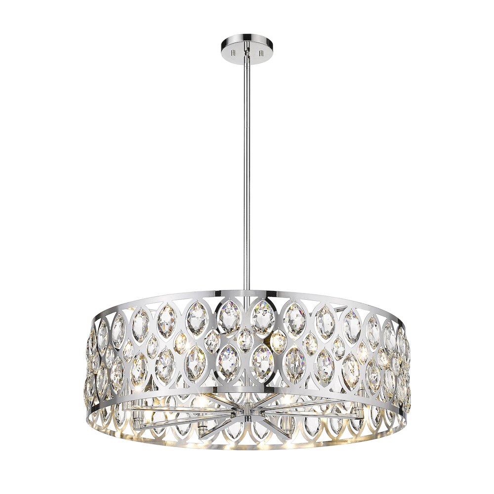 Z-Lite 8 Light Chandelier. Picture 3