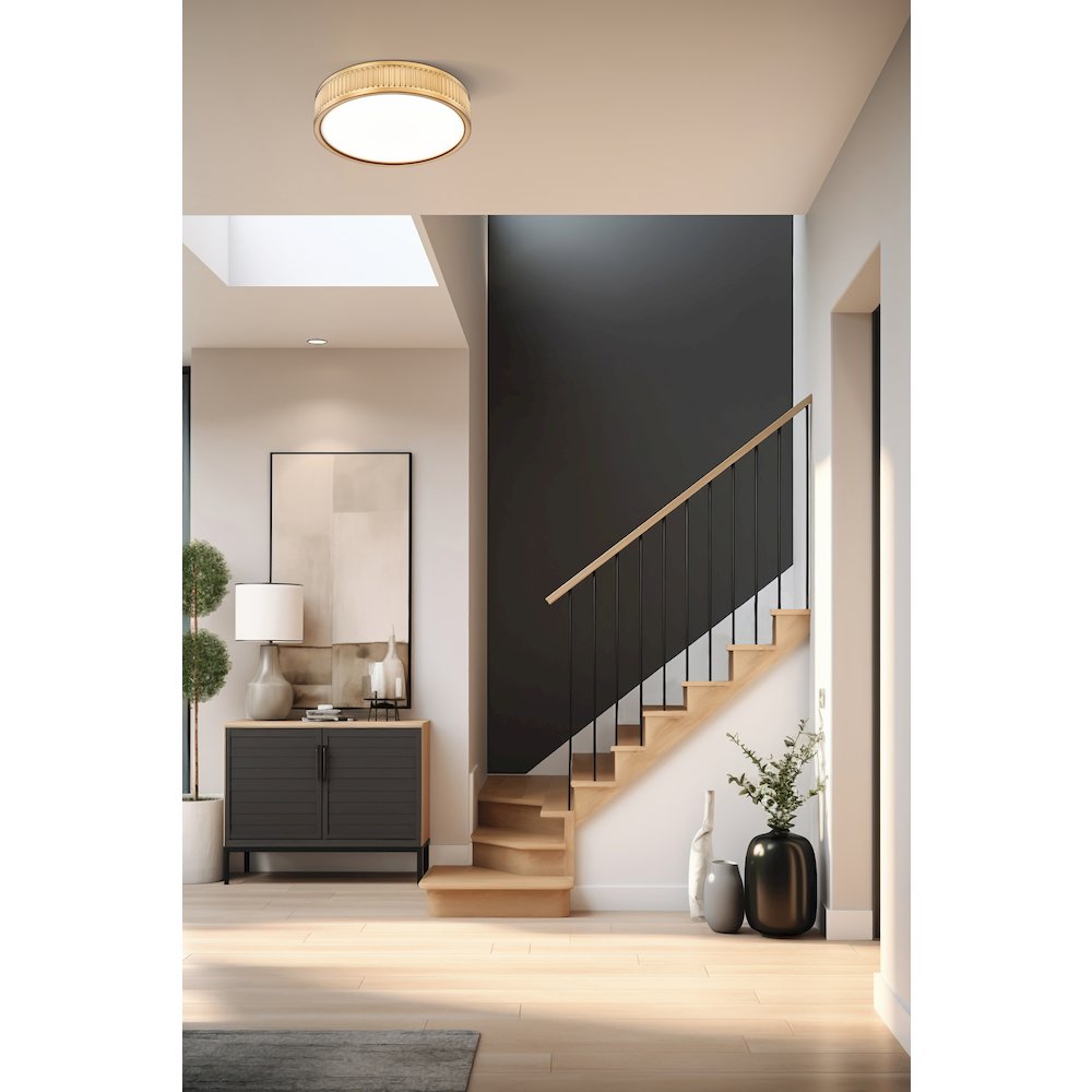 Z-Lite 1 Light Flush Mount. Picture 6