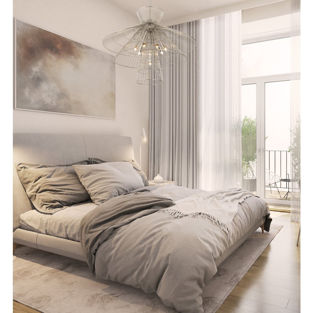 Z-Lite 8 Light Chandelier. Picture 7