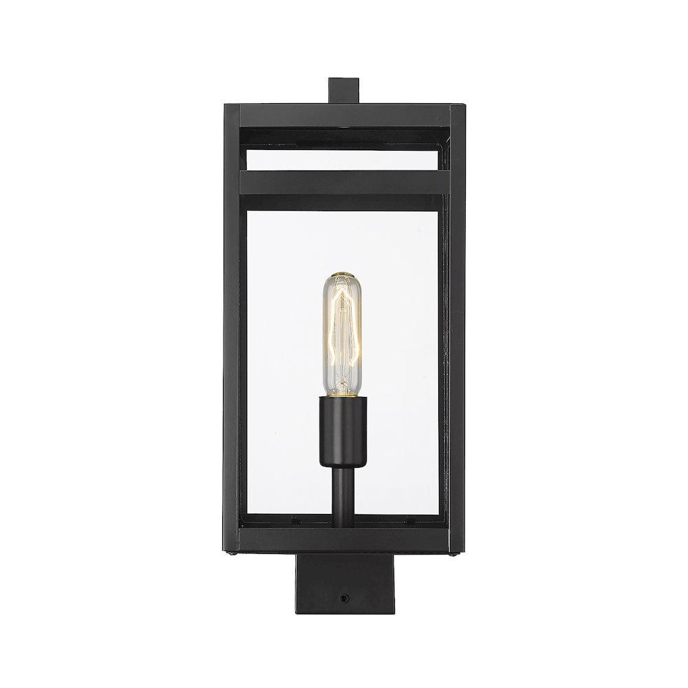 Z-Lite 1 Light Outdoor Post Mount Fixture. Picture 2