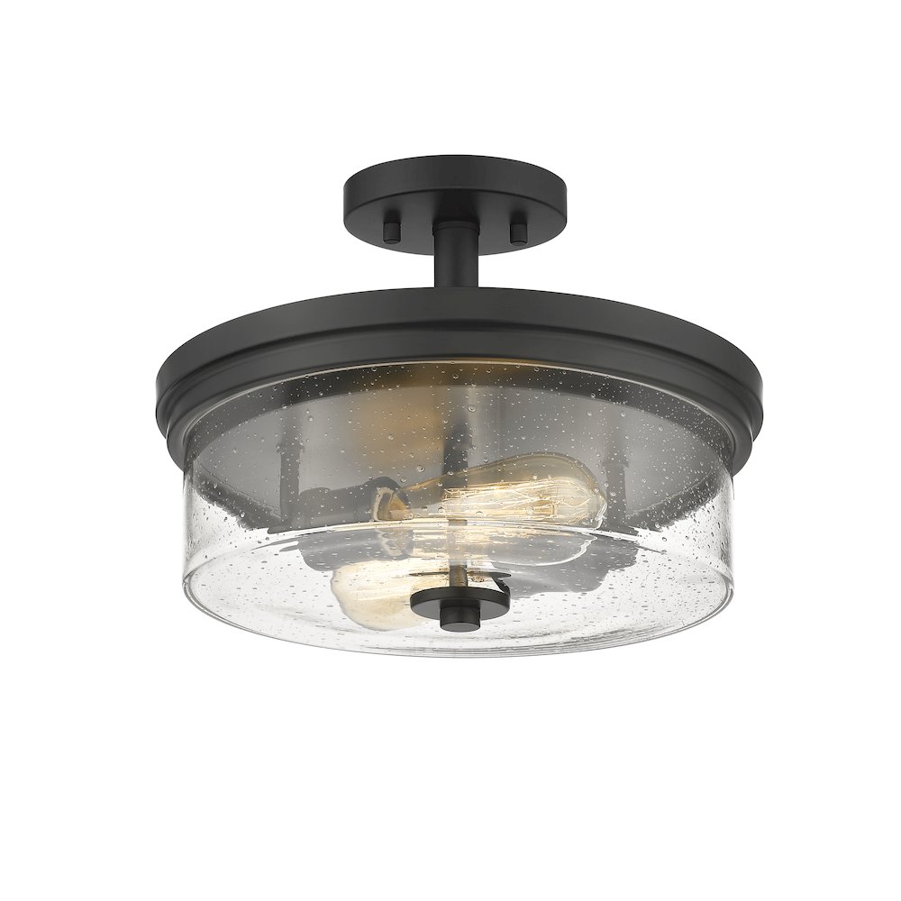 Z-Lite 2 Light Semi Flush Mount. Picture 4